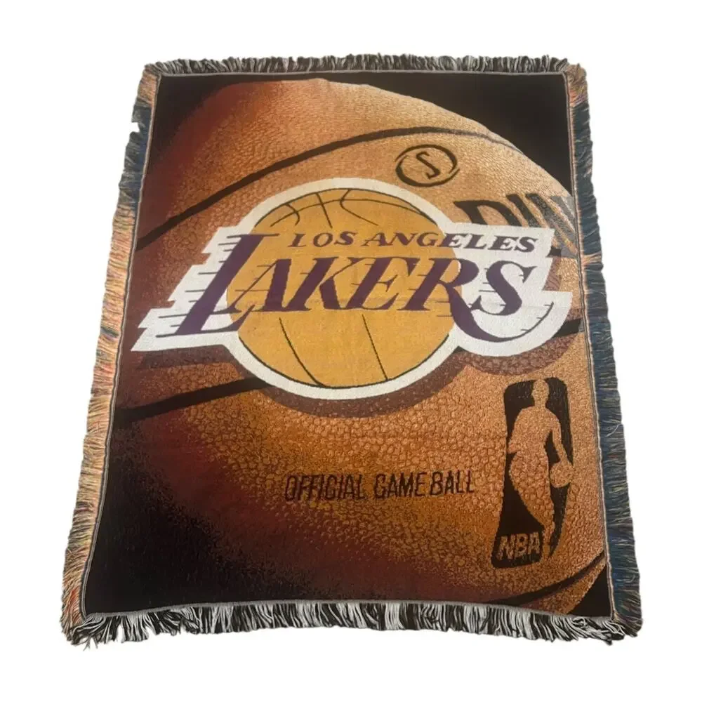 NBA Los Angeles Lakers Official Basketball Tapestry Throw Blanket 45 x 55